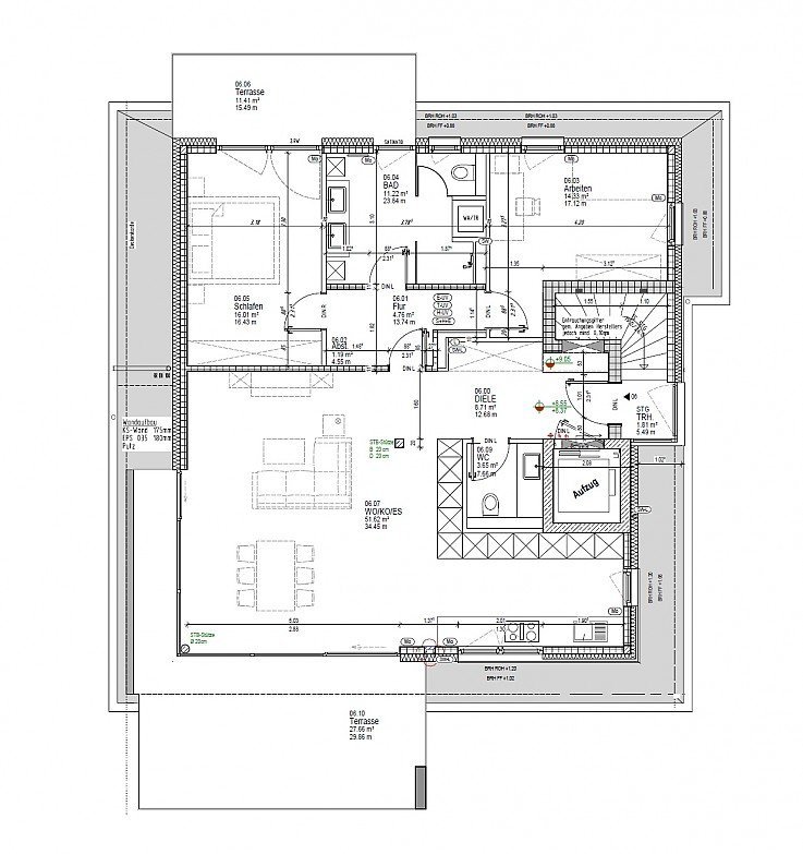 Foto Grundriss Wohnung Nr. 6