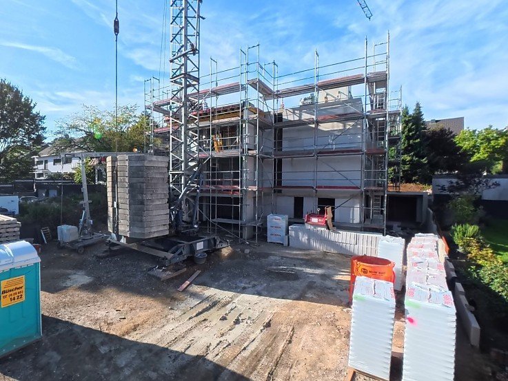 Foto Hagenbrockstra�e 45: Rohbauarbeiten fast abgeschlossen � ein starkes Zeichen f�r Bottrop-Fuhlenbrock