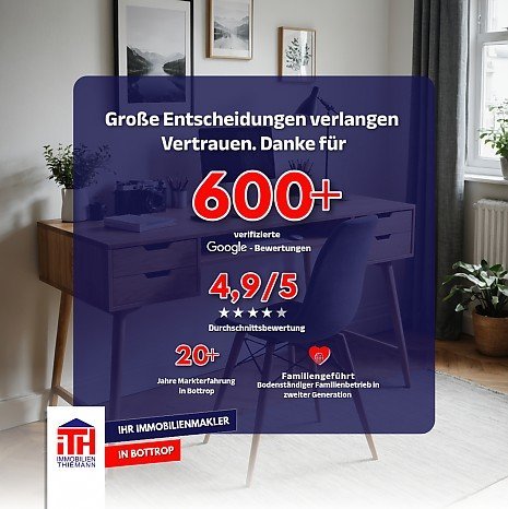 Foto Wir freuen uns �ber 600(+) verifizierte Google-Bewertungen.