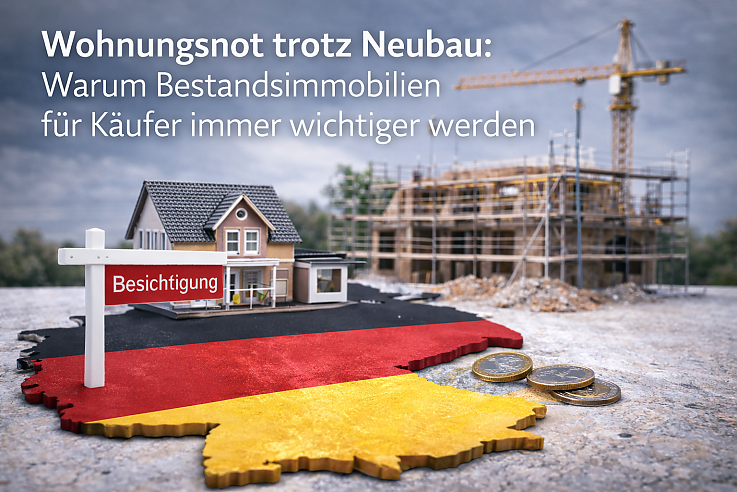 Foto Wohnungsnot trotz Neubau: Warum Bestandsimmobilien f�r K�ufer immer wichtiger werden