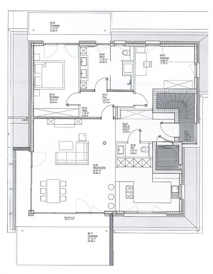 Foto Grundriss Wohnung Nr. 6