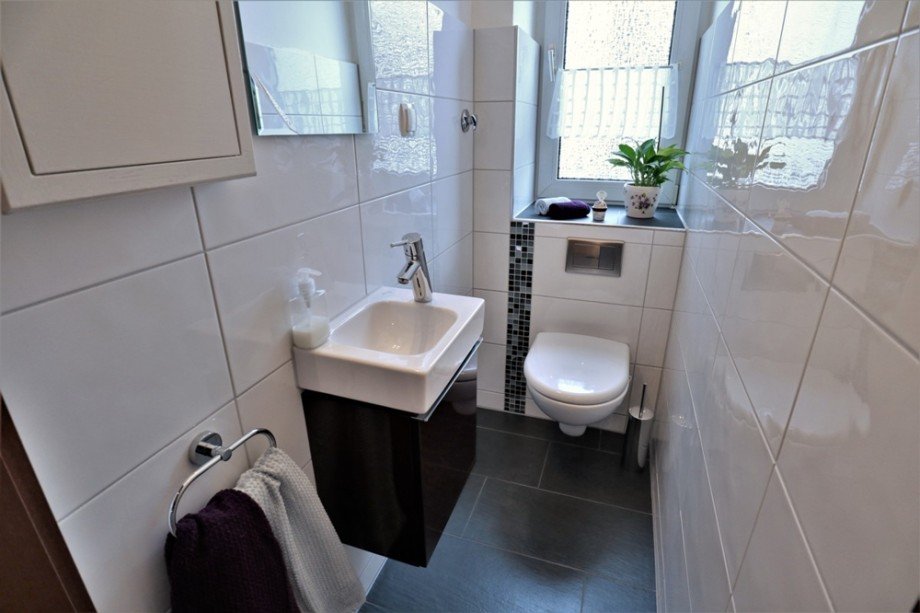 Eine Impression aus dem modernisierten G�ste WC Etagenwohnung Bottrop / Boy