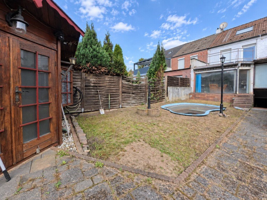 (23) Eine weitere Impression aus dem Garten Reihenmittelhaus Bottrop / Welheim