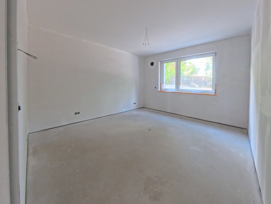(8) Hier ein Blick in eines der beiden zuk�nftigen Schlafzimmer Erdgeschosswohnung Oberhausen / Klosterhardt-Nord