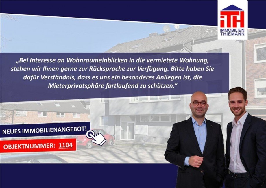 (5) Wohnraumeinblicke erhalten Sie gerne auf Anfrage Dachgeschosswohnung Oberhausen / Sterkrade-Mitte