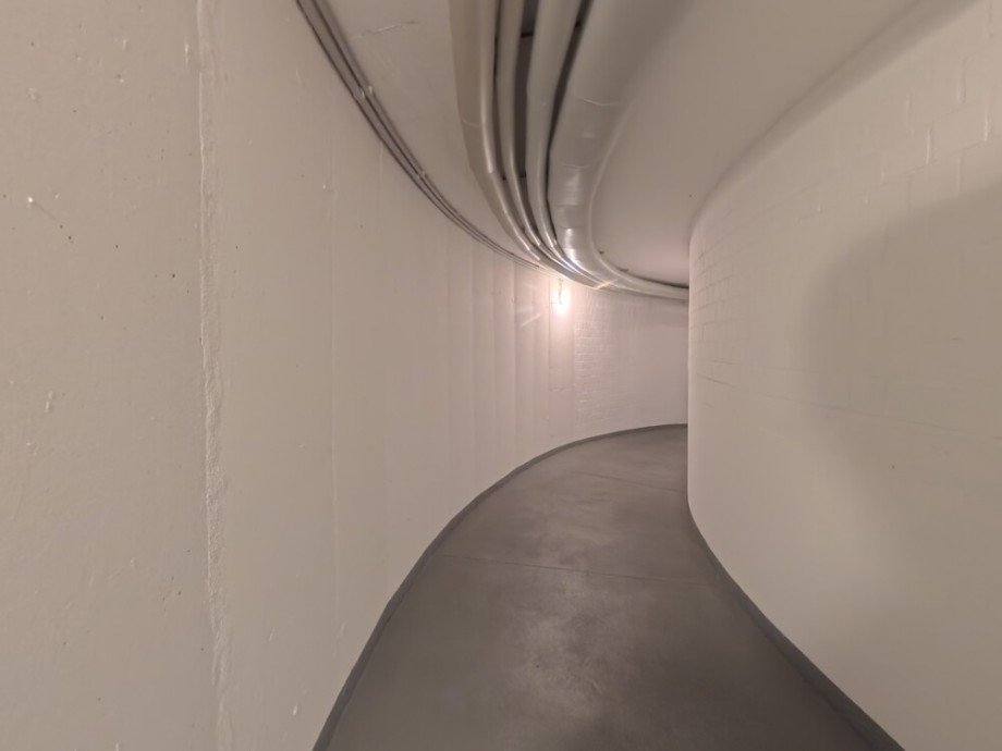 (17) Der Zugang in die Tiefgarage Erdgeschosswohnung Bottrop / Stadtmitte