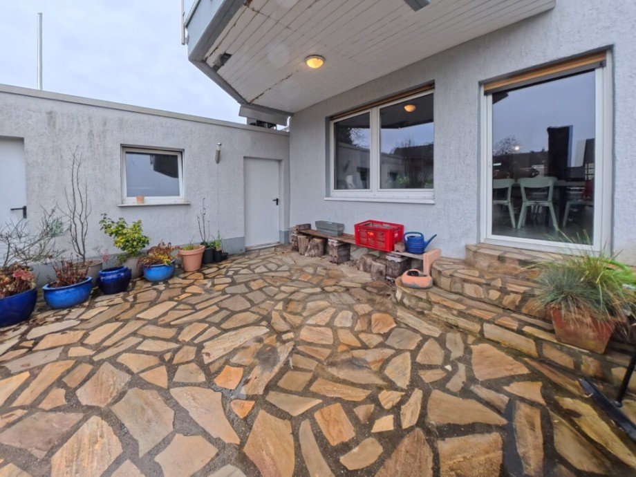 (10) Der Wohn- und Essbereich schenkt Ihnen den Zugang auf die Terrasse und in die angrenzenden Gartenfl�chen Reiheneckhaus Bottrop / Batenbrock