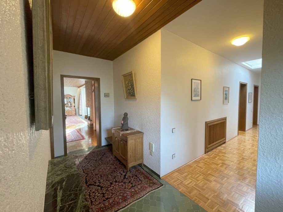 (3) Eine erste Impression des Dielenbereiches am Hauseigang Bungalow Bottrop / Kirchhellen