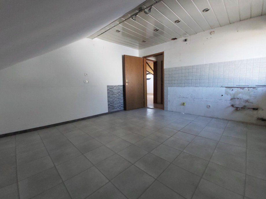 (25) Die ehemalige K�che im Dachgeschoss Haus Bottrop / Batenbrock