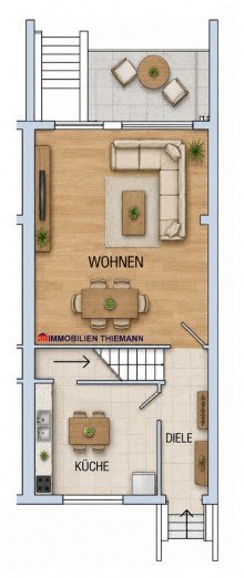 (31) Der Hausgrundriss im Erdgeschoss *RESERVIERT*