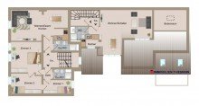 (55) Die Geb�udegrundrisse im Obergeschoss iTH: Ihr neues Zuhause mit Mehrwert - zwei Geb�ude, ein Ensemble f�r Wohnen & Vermieten!