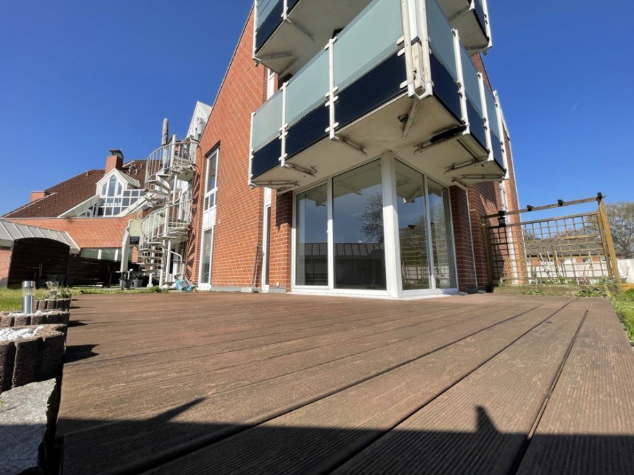 (13) Ein klares Highlight der Wohnung ist die gro�z�gige Dachterrasse Etagenwohnung Bottrop / Batenbrock