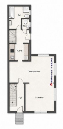 (34) Der Hausgrundriss im Erdgeschoss *VERKAUFT*