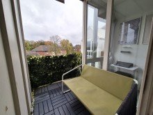 (13) Der Balkon auf der Geb�udevorderseite iTH: Nicht gro�, sondern gro�artig! Schicke 2,5 Raum ETW inkl. Balkon & Garage im Batenbrock!