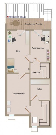 (45) Der Hausgrundriss im Kellergeschoss *VERKAUFT*