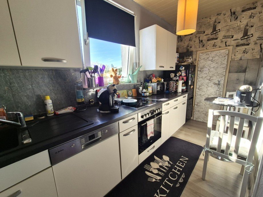 (8) Eine erste Impression der K�che Etagenwohnung Bottrop / Fuhlenbrock