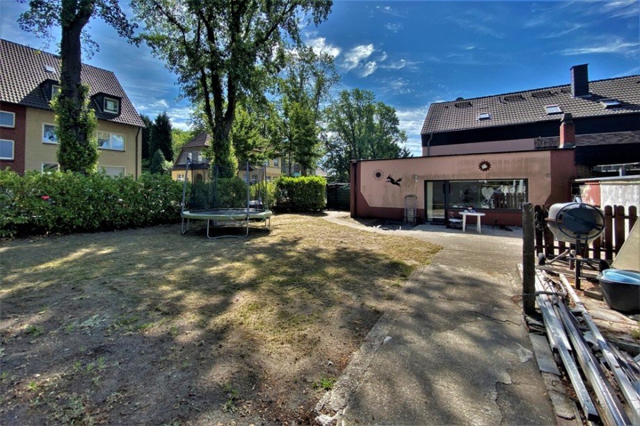 (20) Ein weiterer Blick auf den Anbaubereich im Erdgeschoss Doppelhaush�lfte Bottrop / Batenbrock