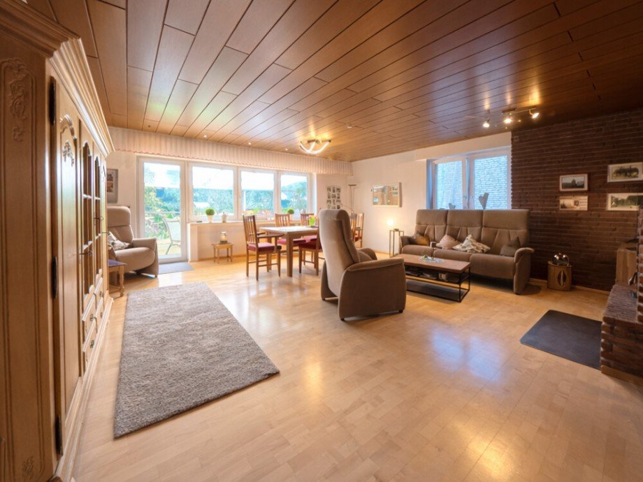 (10) Weitere Impressionen aus dem Kaminwohnzimmer mit Terrassenzugang Einfamilienhaus Bottrop / Feldhausen