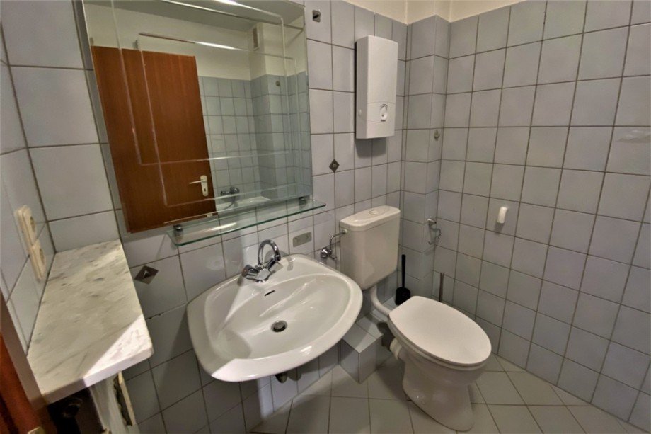Das Badezimmer aus einem anderen Blickwinkel Etagenwohnung Bottrop / Stadtmitte