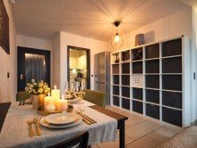 (9) Der Essbereich mit Blick in die K�che iTH: Nicht gro�, sondern gro�artig! Schicke 2,5 Raum ETW inkl. Balkon & Garage im Batenbrock!