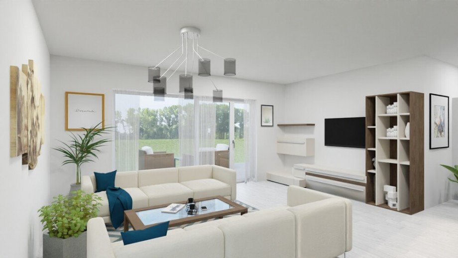 (10) Ein abschlie�ender Eindruck aus dem Wohnbereich Erdgeschosswohnung Bottrop / Fuhlenbrock