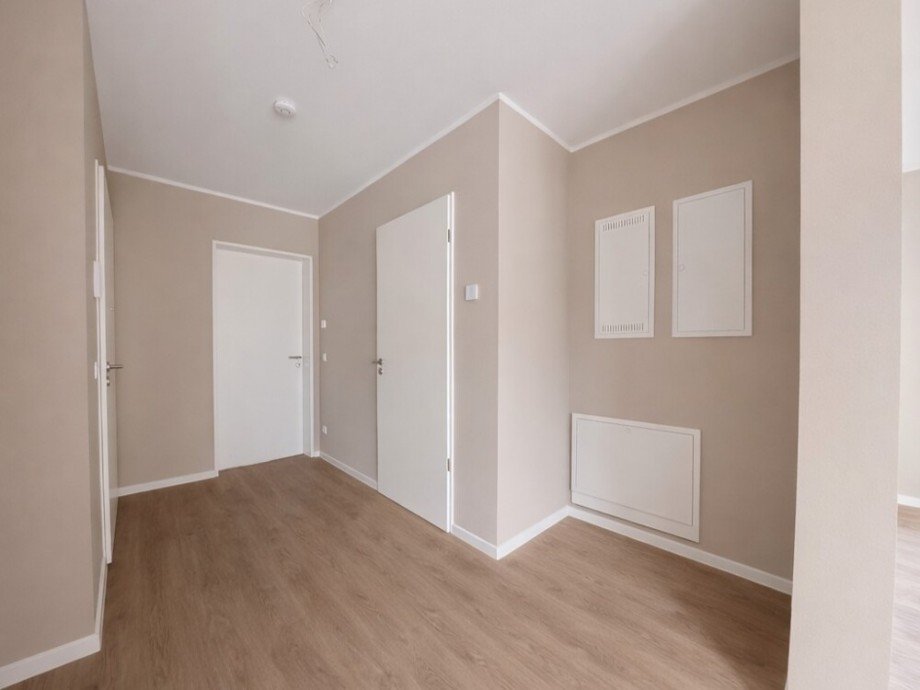 (7) Der Eingangsbereich aus einer weiteren Perspektive Erdgeschosswohnung Oberhausen / Klosterhardt-Nord