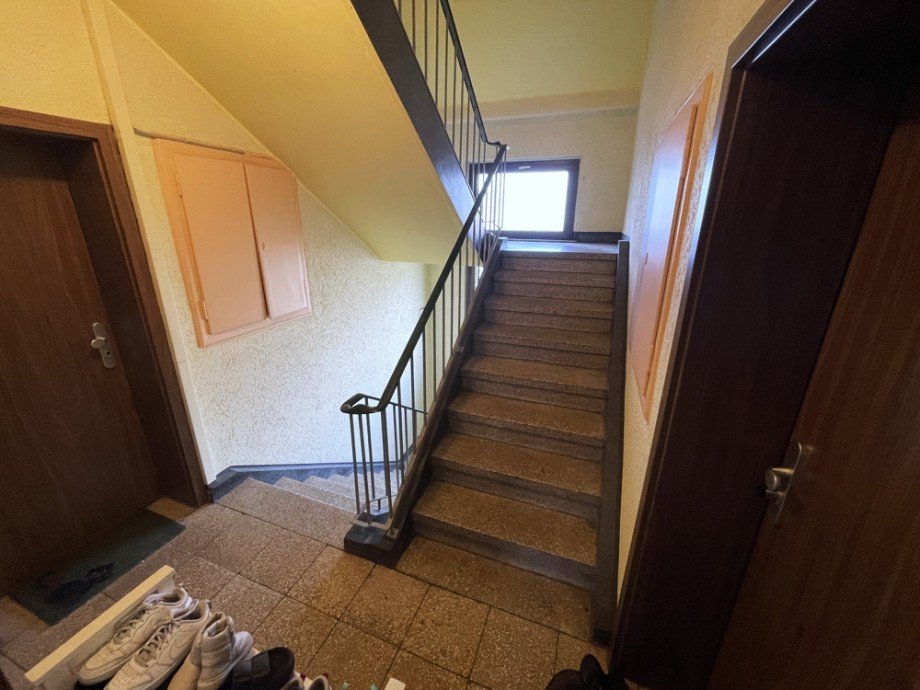 (26) Der Weg hinauf in das Dachgeschoss Haus Gelsenkirchen / Horst