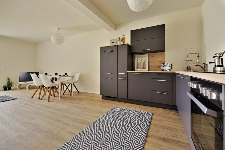 (10) Die offene K�che mit vorgelagertem Essbereich Erdgeschosswohnung Bottrop / Bottrop-Vonderort