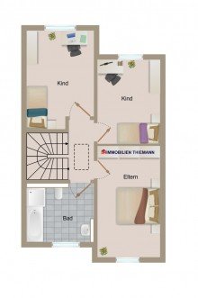 (32) Der Hausgrundriss im 1. Obergeschoss *VERKAUFT*