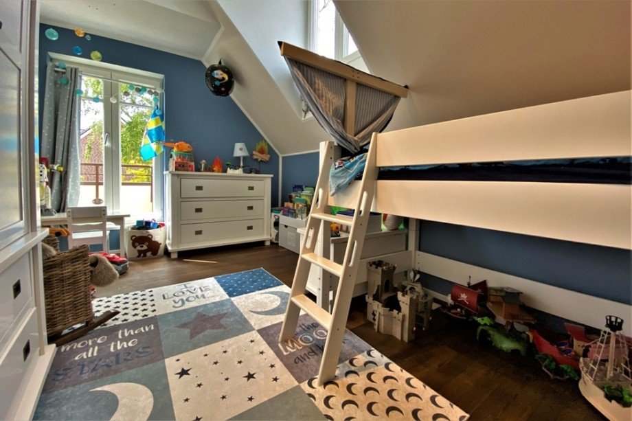 Das dritte Kinderzimmer im ersten Obergeschoss Einfamilienhaus Bottrop / Kirchhellen