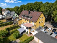 (3) Ein Blick auf die Geb�uder�ckseite aus der Vogelperspektive iTH: Best�ndig. Vermietet. Ertragsstark. Gepflegtes MFH mit Garagenhof in Bottrop Eigen.