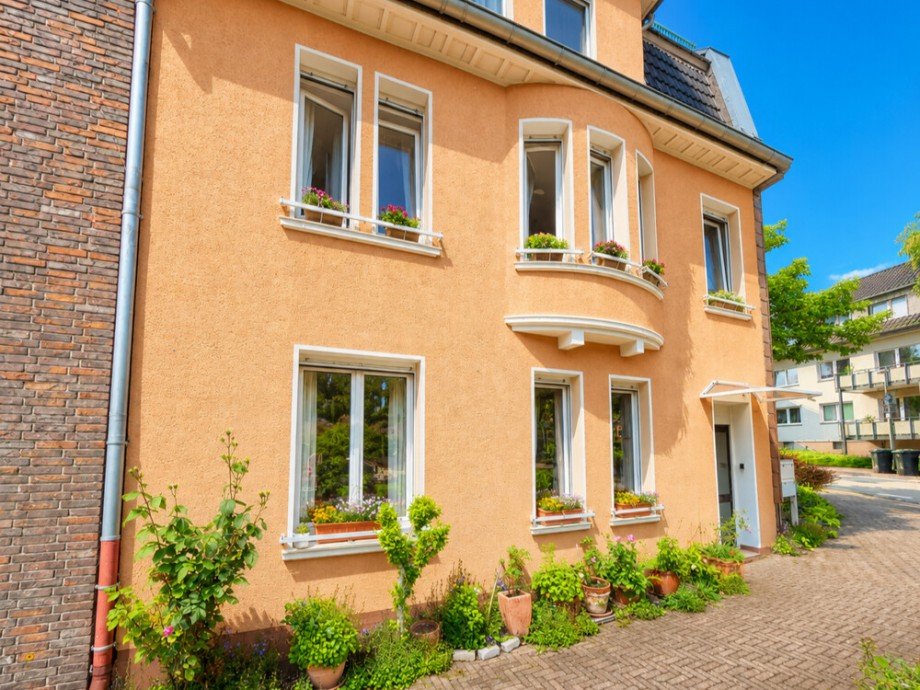 (2) Hier eine weitere Impression von der Geb�udefront Dachgeschosswohnung Bottrop / Stadtmitte