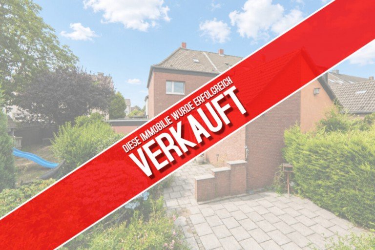 (1) Herzlich willkommen Bottrop / Stadtmitte - Stadtmitte Reihenendhaus *VERKAUFT*