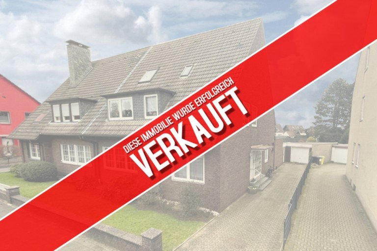 (1) Herzlich willkommen Bottrop - Stadtmitte Zweifamilienhaus *VERKAUFT*