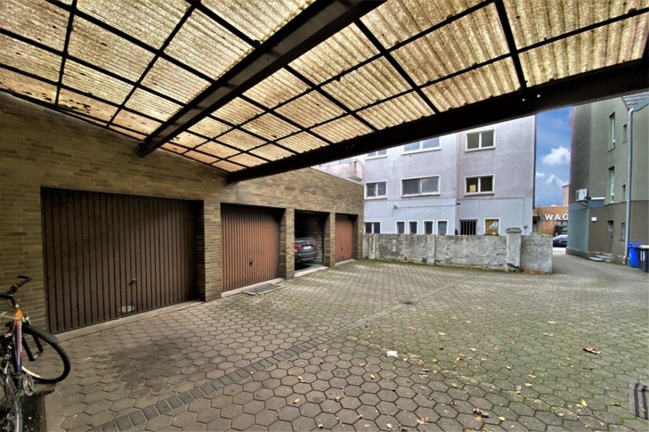 (5) Der r�ckw�rtige Innenhof aus einer anderen Perspektive Mehrfamilienhaus Gladbeck / Brauck