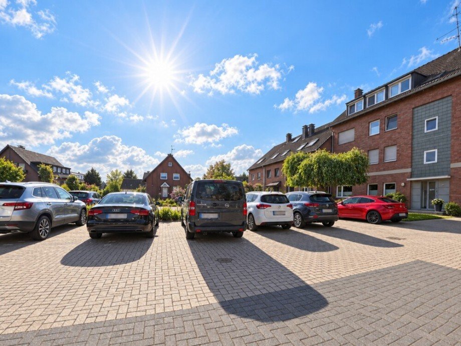 (23) Zur Wohnung geh�rt weiterhin ein separater PKW Stellplatz Erdgeschosswohnung Dorsten / Altendorf