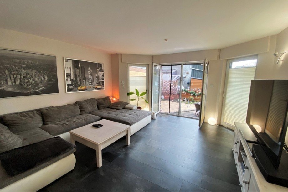 (17) Eine weitere Impression mit Blickrichtung zur Terrasse Erdgeschosswohnung Oberhausen / Sterkrade-Mitte