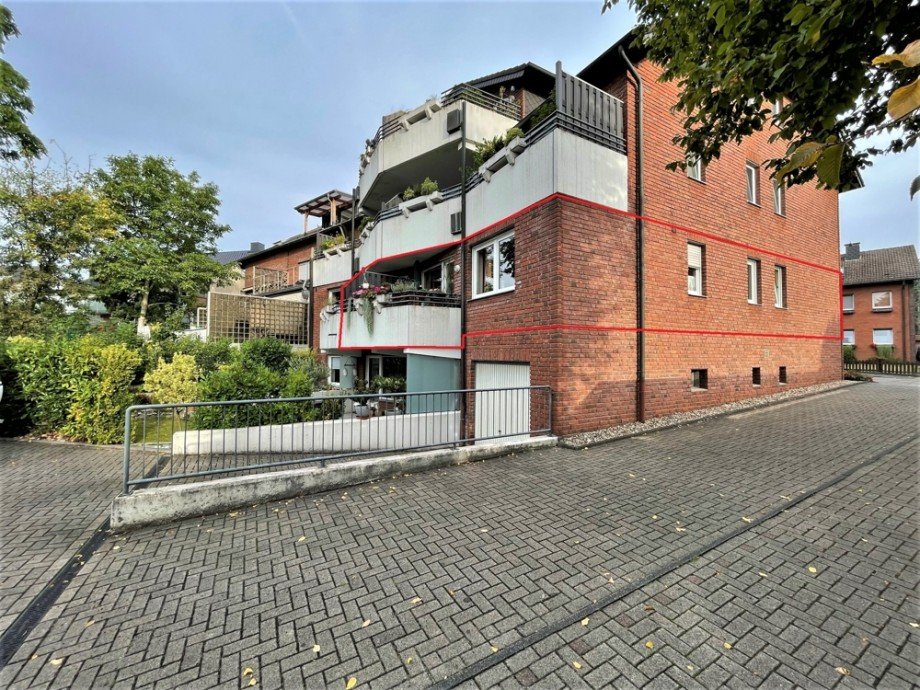 (15) Die Wohnung bietet einen s�dlich ausgerichteten Balkon Etagenwohnung Bottrop / Fuhlenbrock