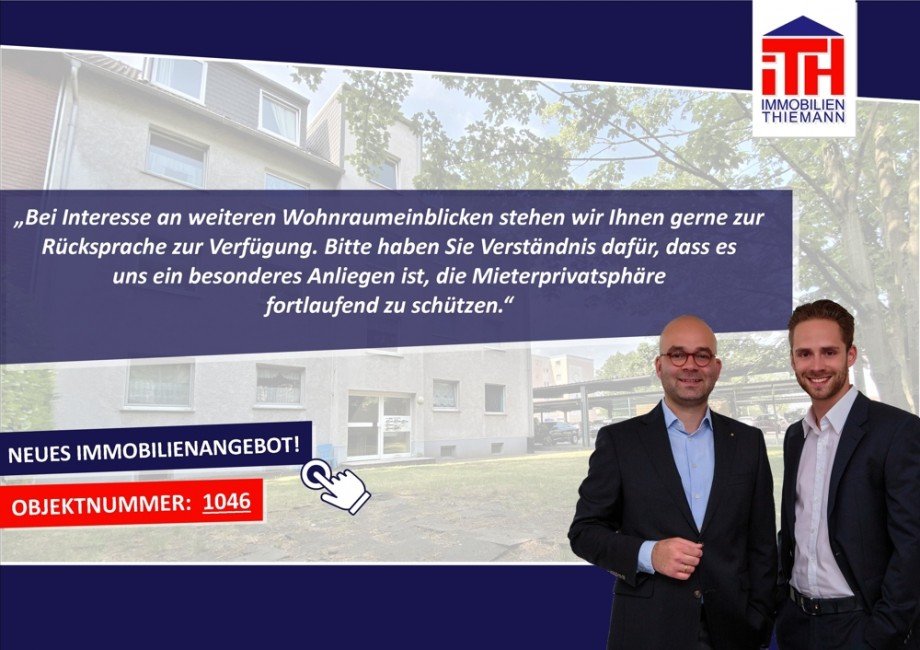 Weitere Wohnraumeinblicke erm�glichen wir Ihnen gerne auf Anfrage Dachgeschosswohnung Bottrop / Fuhlenbrock