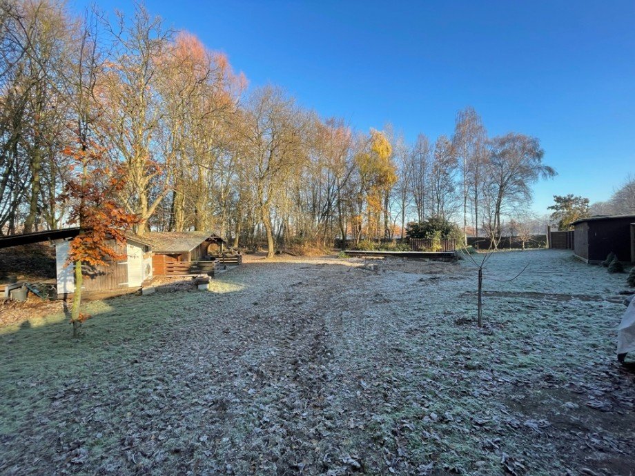 (6) Ein Blick auf den n�rdlichen Grundst�cksteil Einfamilienhaus Bottrop / Feldhausen