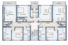(55) Der Hausgrundriss im 1. und 2. Obergeschoss *RESERVIERT*