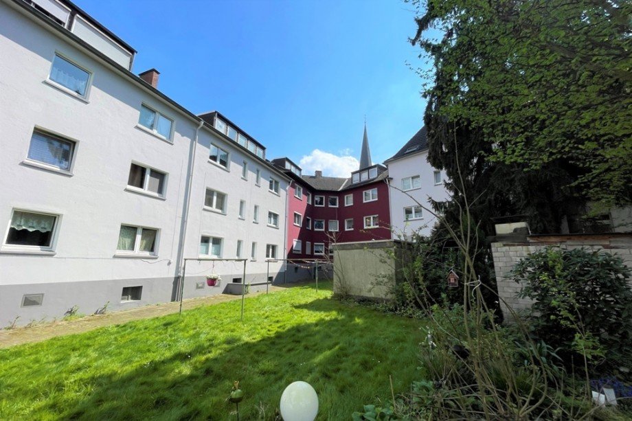 (14) Die R�ckansicht der Immobilie Etagenwohnung Bottrop / Stadtmitte