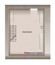 (36) Der Hausgrundriss im Dachgeschoss iTH:  *Platz f�r Ihr Familiengl�ck* - Einfamilienhaus mit  131 m� Fl�che und Garten
