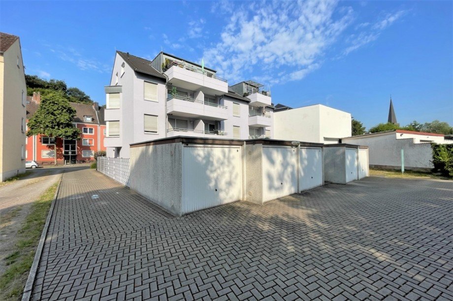 (23) Die R�ckansicht der Immobilie Etagenwohnung Bottrop / Stadtmitte