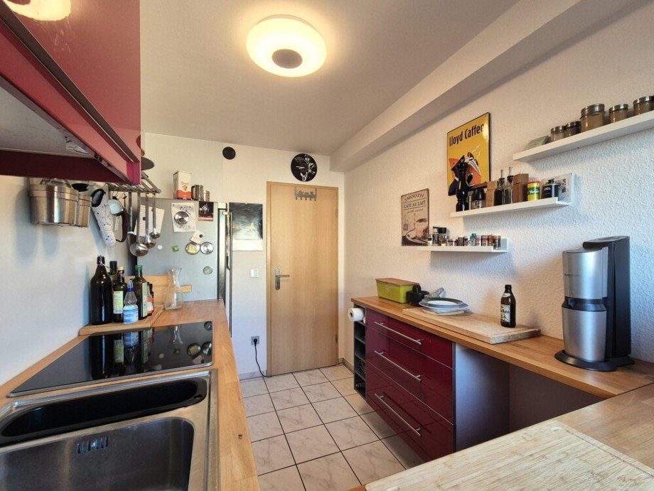 (17) Die K�che aus einem anderen Blickwinkel Maisonettewohnung Bottrop / Vonderort