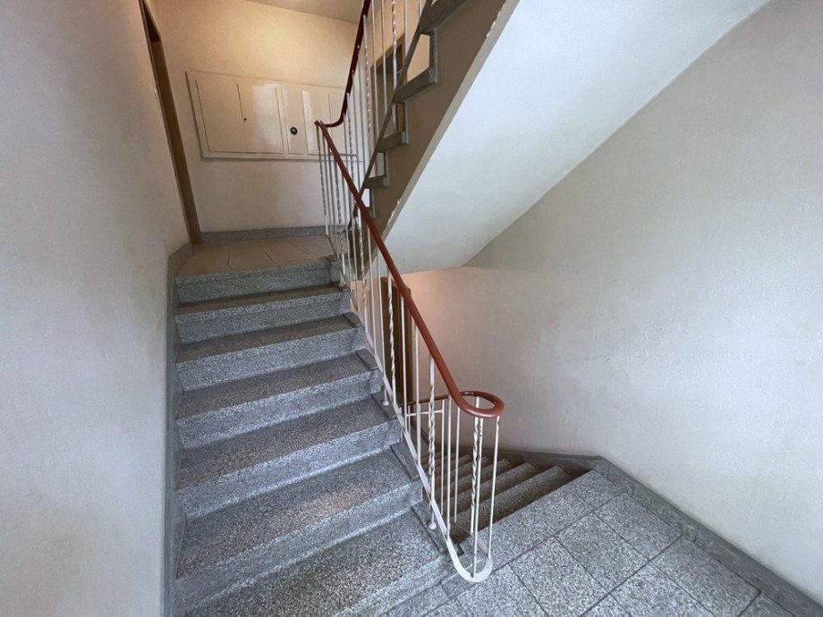 (25) Der Weg hinauf in das dritte Obergeschoss Haus Gelsenkirchen / Bulmke-H�llen