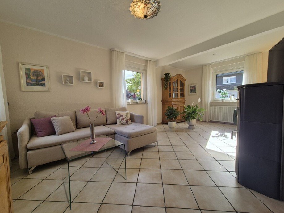 (13) Hier blicken Sie in das gem�tliche Wohnzimmer Doppelhaush�lfte Bottrop / Batenbrock