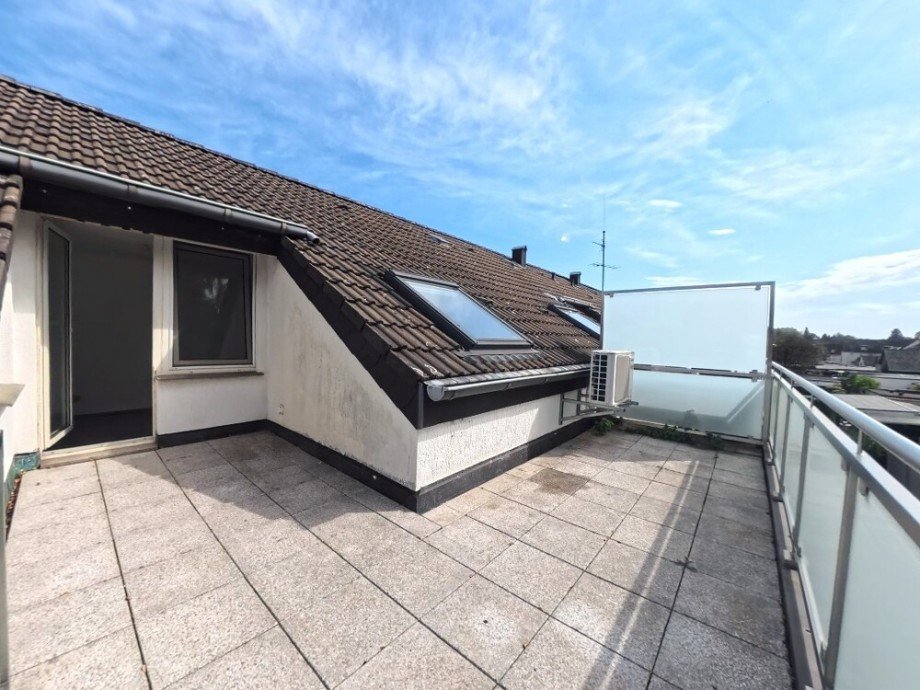(11) Hier blicken Sie auf den ger�umigen Balkon Etagenwohnung Bottrop / Fuhlenbrock