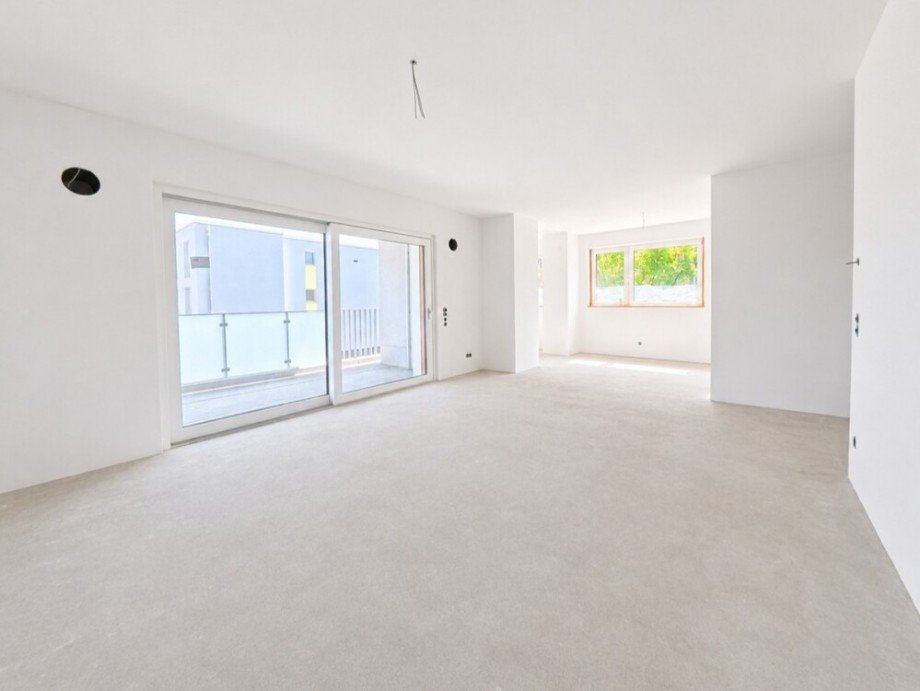 (12) Erster Blick in das traumhafte Wohnzimmer (schnittgleiche Nachbarwohnung) Etagenwohnung Oberhausen / Klosterhardt-Nord