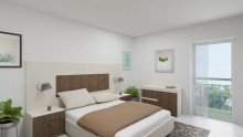 (12) Beide Schlafzimmer der Wohnung befinden sich auf der Geb�uder�ckseite iTH: Luxuri�s und nachhaltig - Neubau-Eigentumswohnung in bester Lage von Bottrop-Fuhlenbrock!